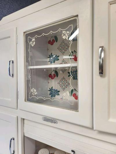 Antique Hoosier Cabinet Refinished - Thumbnail 4