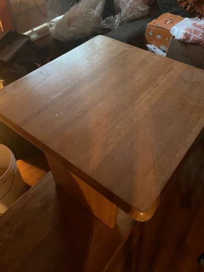 wooden coffee table and end table - Thumbnail 3