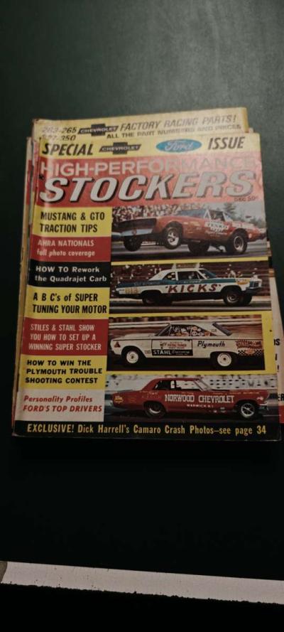 Set of 4 Vintage High Performance Stockers Magazines  196719 - Thumbnail 2