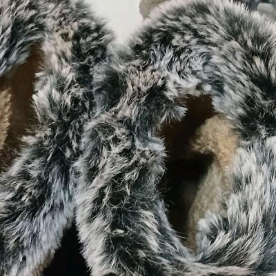 Fashion Nova Black Winter Boots for Women Size 8 point 5 - Thumbnail 6