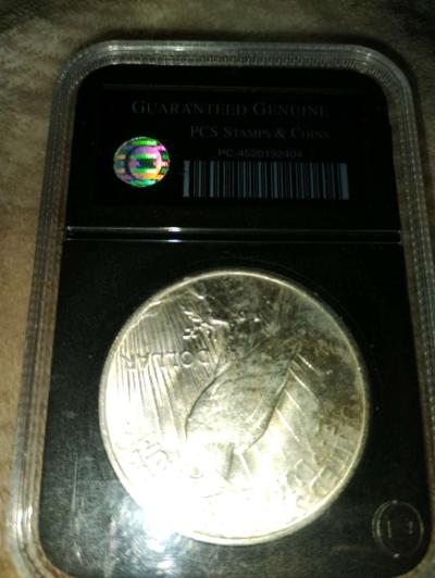 1922 peace silver dollar uncirculated - Thumbnail 5