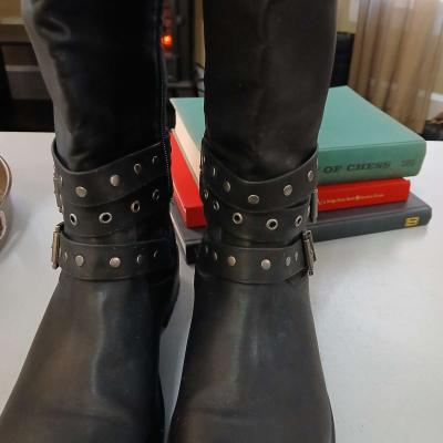 Torrid Buckle detail wide calf boots for Women Size 11ww - Thumbnail 2