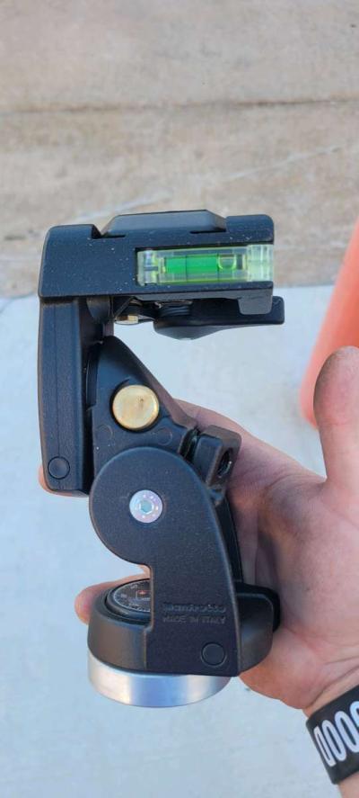 3Way Panhead W Adapter Plate for a Tripod