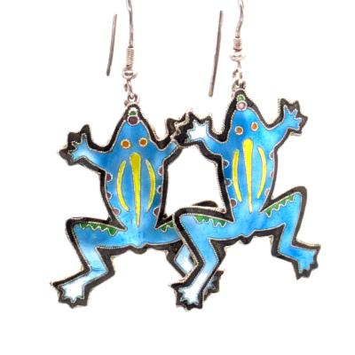 Sterling Silver Callipso Frog Earrings - Gladewater, Texas