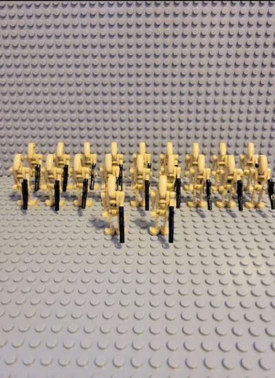 Lot Of 20 Lego Compatible B1 Battle Droids Star Wats Blaster - Thumbnail 2