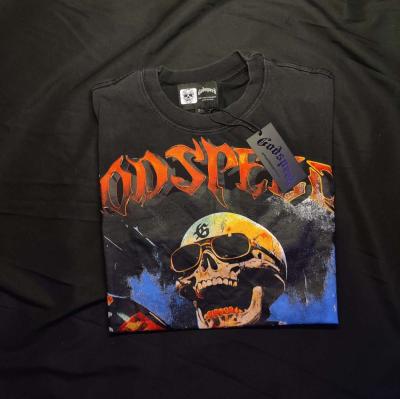 Godspeed Victory Toast Tshirt Black Wash - Thumbnail 2