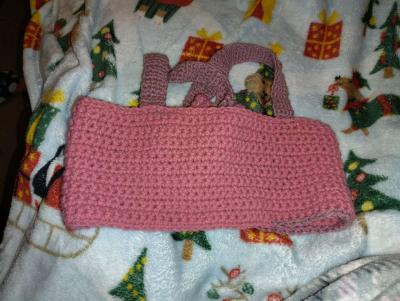 croshet tube top x on the back