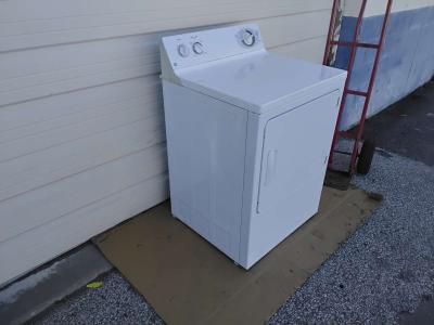 Nice White GE Extra Large Capacity Gas Dryer Like New - Thumbnail 2