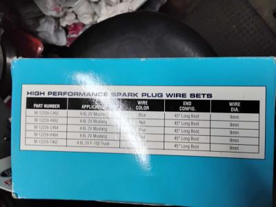 Ford Mustang Spark Plug Wires For 46L Motor Brand New - Thumbnail 5