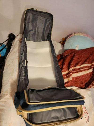 blue diaper backpack - Thumbnail 4