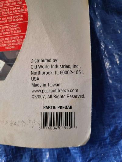 radiator and coolant tester - Thumbnail 5