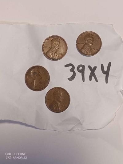 Wheat Pennys 5 Each - Thumbnail 3
