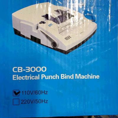 Electric Comb Punch Binding Machine  CB3000  DSB  RRR Home - Thumbnail 3