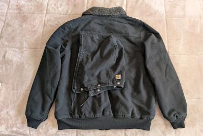 Carhartt Wildwood Jacket Sherpa Lined Womens XL Black - Thumbnail 5