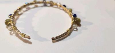 handmade wire wrapped bracelet - Thumbnail 2