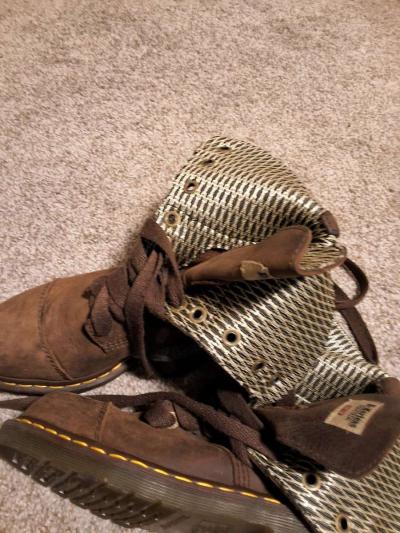 Dr Martins Womens Industrial Boot With safety toe - Thumbnail 3