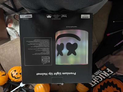 Marshmallow light up helmet costume - Thumbnail 5