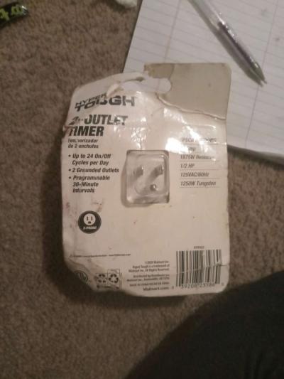 hyper tough 2 outlet timer - Thumbnail 2