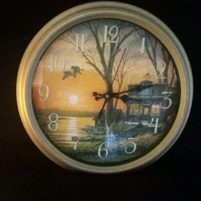 Mallard cove Clock