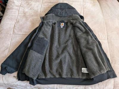 Carhartt Wildwood Jacket Sherpa Lined Womens XL Black - Thumbnail 2