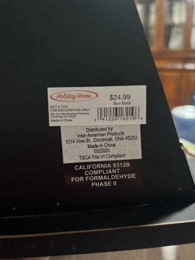 Wood witch hat sign stand up - Thumbnail 4