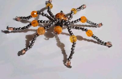 handmade beaded spider - Thumbnail 2