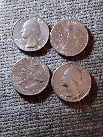 RARE  QUARTERS COINS 1776 TO 1974 - Thumbnail 6