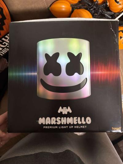 Marshmallow light up helmet costume - Thumbnail 4