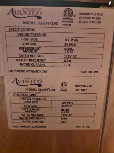 refrigerator and tables for commercial - Thumbnail 4