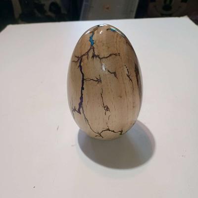 Egg Lichtenberg Fractal Burn Easter