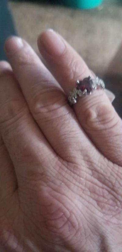 Pyrobe Garnet Ring - Thumbnail 4