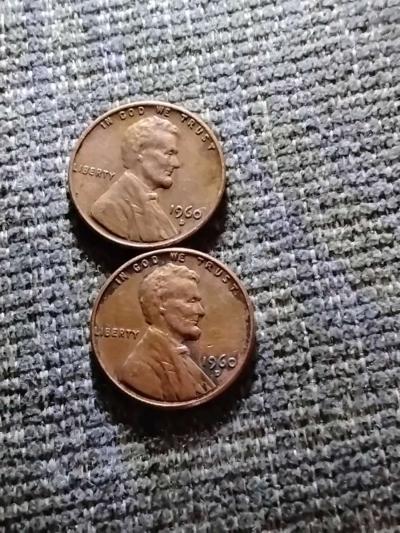 RARE PENNYS COINS 1960 - Thumbnail 5