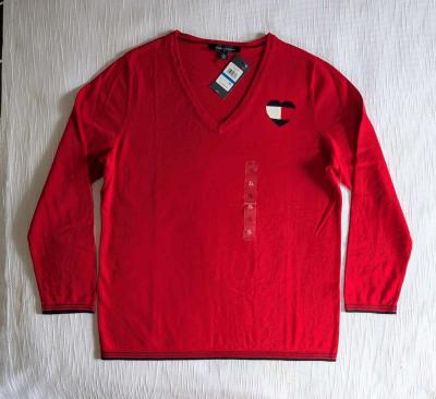 Tommy HilfigerHeart Ivy V Neck Sweater - Thumbnail 2