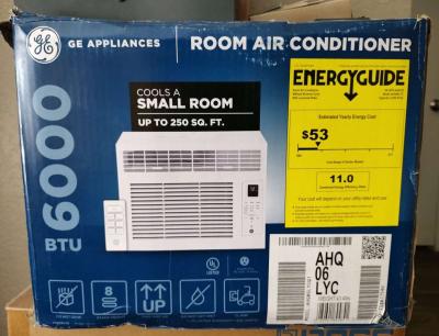 Like NEW 6000 BTU GE Window AC with Remote - Grand Prairie, Texas