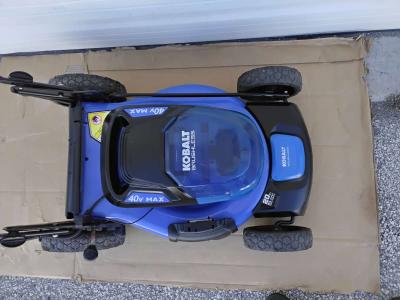 Nice Kobalt Cordless 40 Volt Brushless Lawn Mower - Thumbnail 4