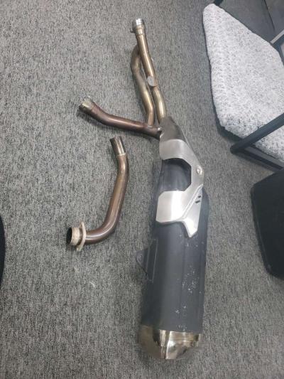 Exhaust System for Suzuki DL650 - Thumbnail 2