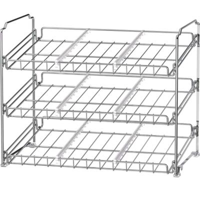 Chrome Stackable Wire Rack - Thumbnail 4