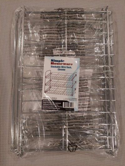 Chrome Stackable Wire Rack