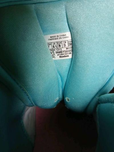 Reebok Question Trainers Allen Iversons Size 7 Pink and Blue - Thumbnail 4