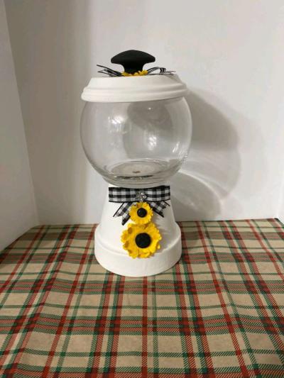 Homemade terracotta what not jars - Thumbnail 6