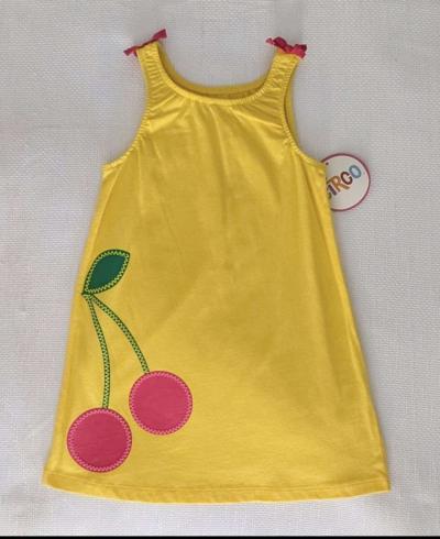 Vibrant Girls Sleeveless Dress Trio - Thumbnail 2