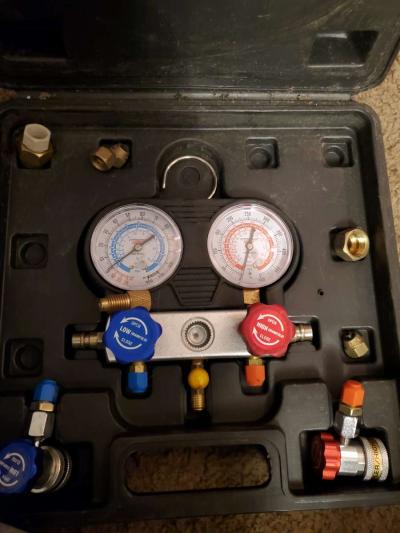 Pittsburgh AC manifold gauge set - Thumbnail 4