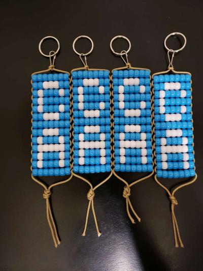 California initials Keychains - Thumbnail 3