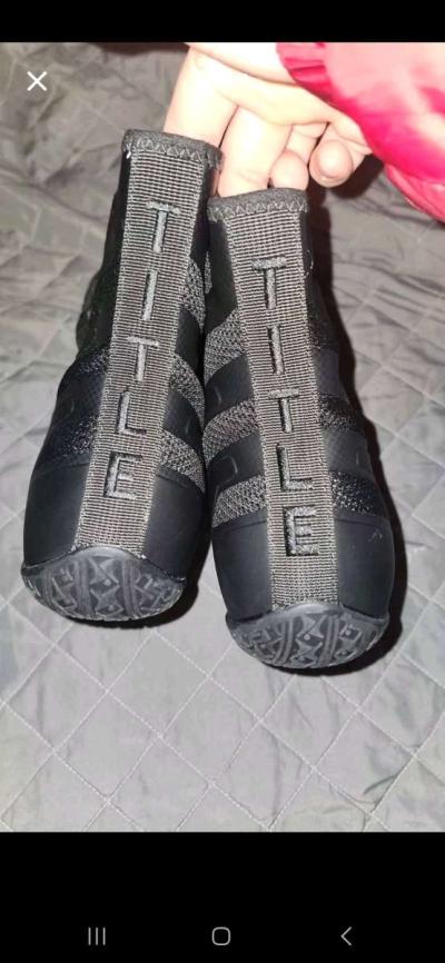 Black TITLE Boxing shoes men - Thumbnail 3