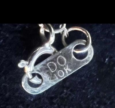 10K Gold Blue Topaz Pendant Necklace - Thumbnail 6