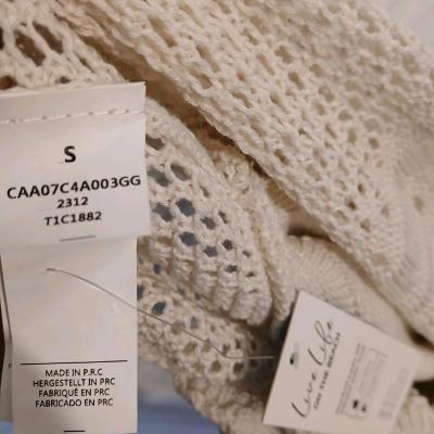 Cupshe Crochet Cover up Romper for Women Size S - Thumbnail 5