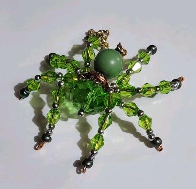 handmade glass beaded spider - Thumbnail 6