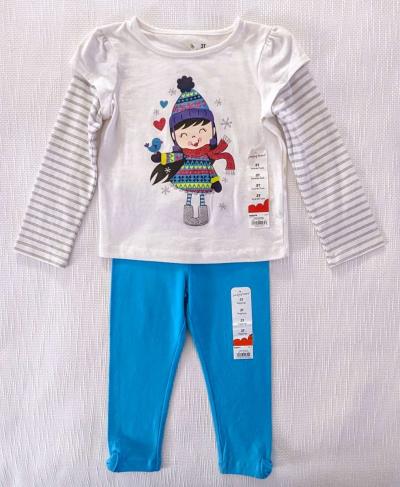3 pcs Mix and Match Girl Pants Set - Thumbnail 2