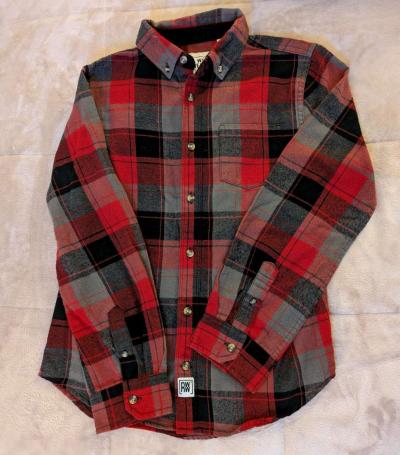 Youth LXL Flannel L  Flannel button up coatXL Bundle - Thumbnail 2