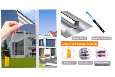 One way window privacy film  heat control and Anti UV - Thumbnail 2